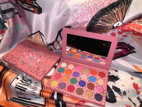 Sparkle Me Pink Palette with 24 colors